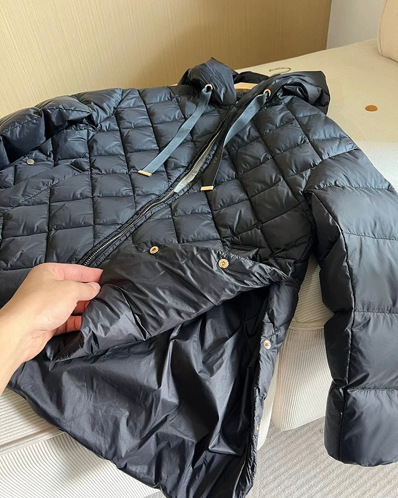 Quilted Short Down Jacket 00545