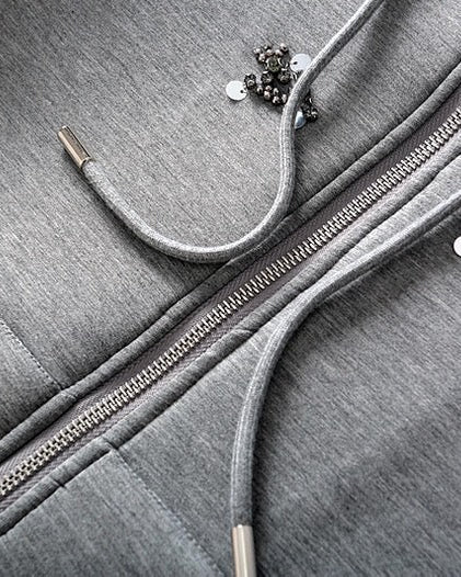 Crystal Zip Hoodie 00424