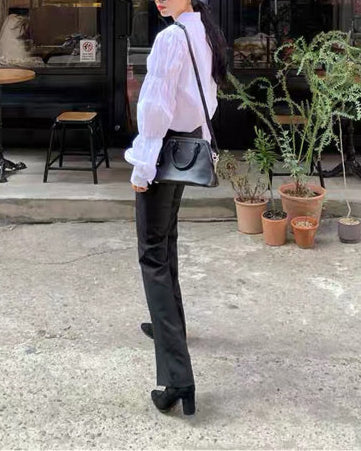 Balloon Sleeve Blouse 00372