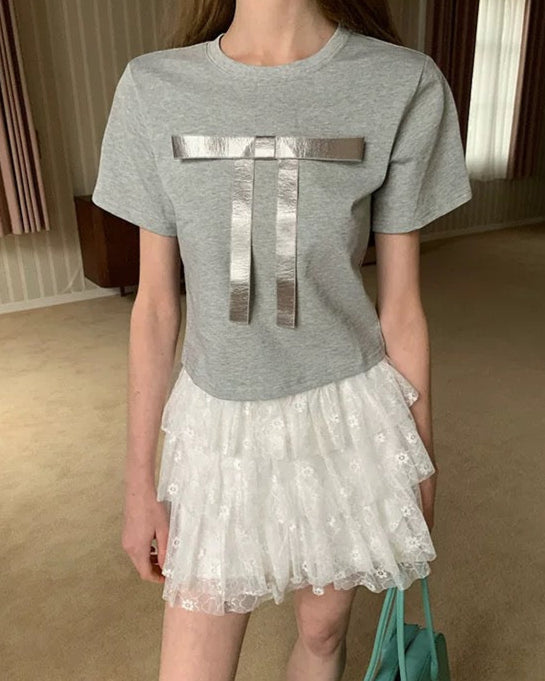 Front Bow Tee 00375