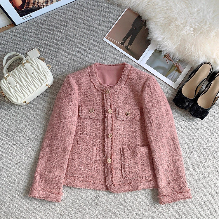 Blush Tweed Jacket 00337