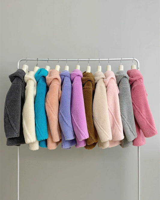 Cozy Teddy Shearling Coat 00518
