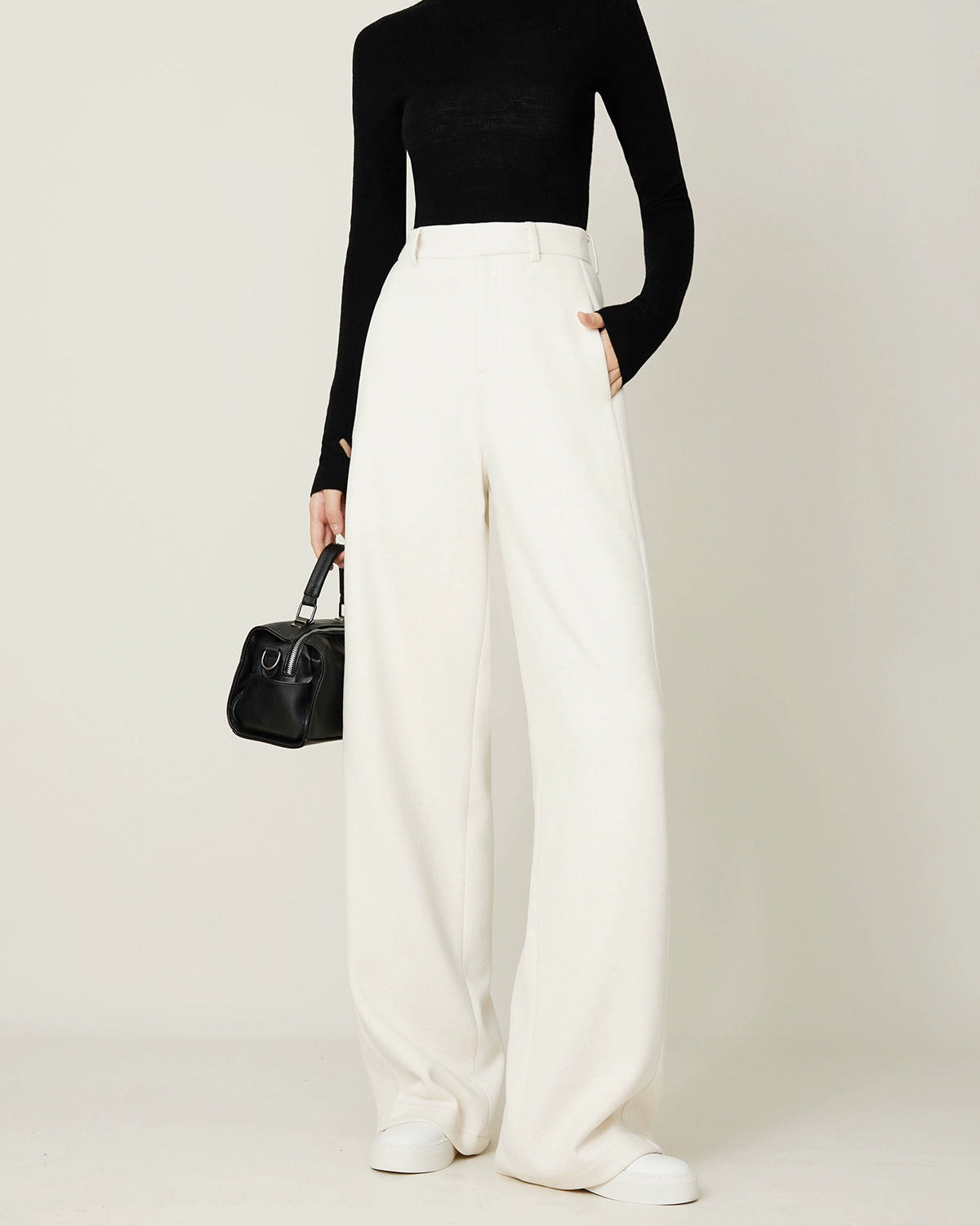 Luxe Soft-Flow Wide Pants 00502