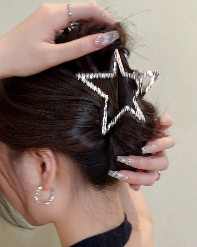 Star Crystal Hair Clip 00467