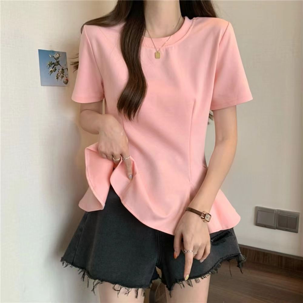 Modern Peplum T-shirt 00218