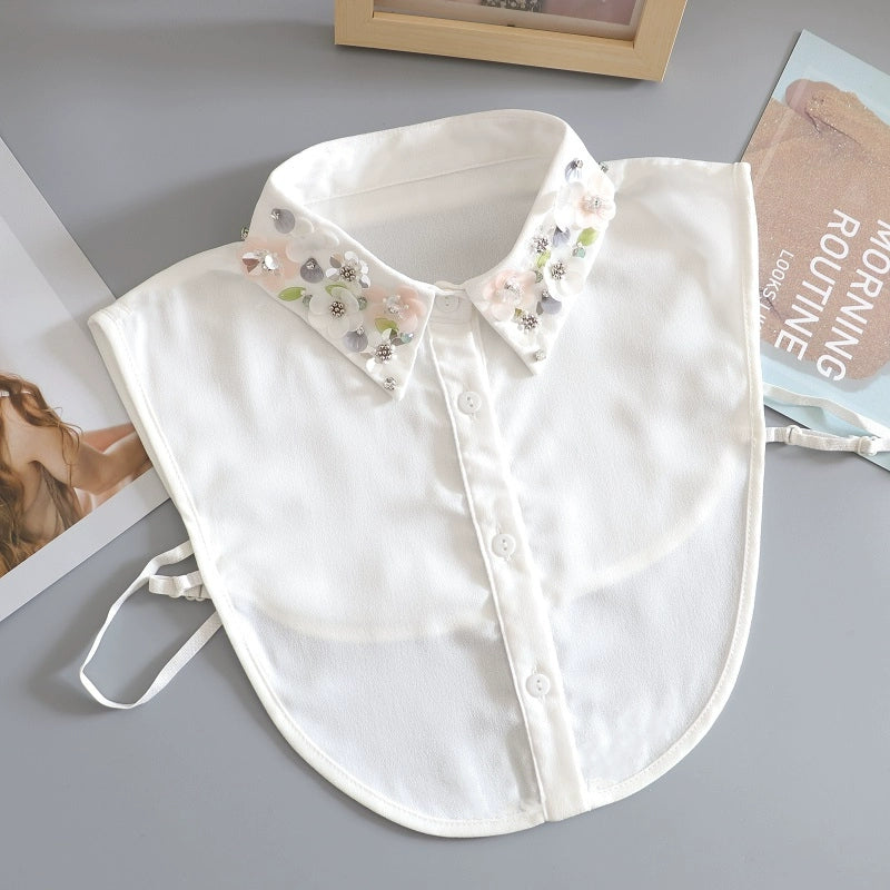 Floral Spangle Collar 00077