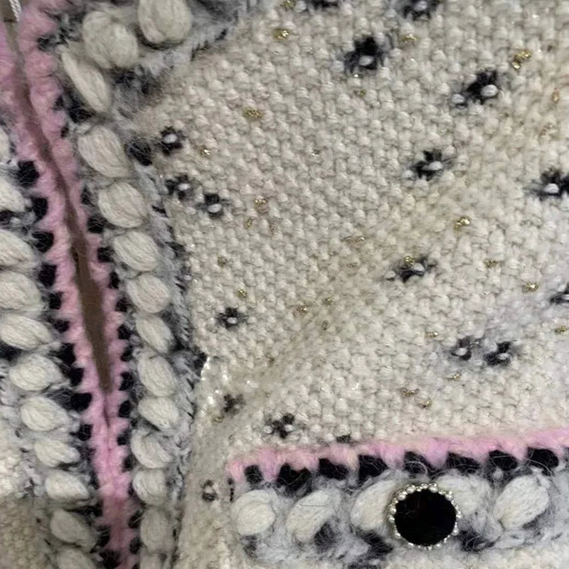 Classic Ivory Tweed Jacket 00305