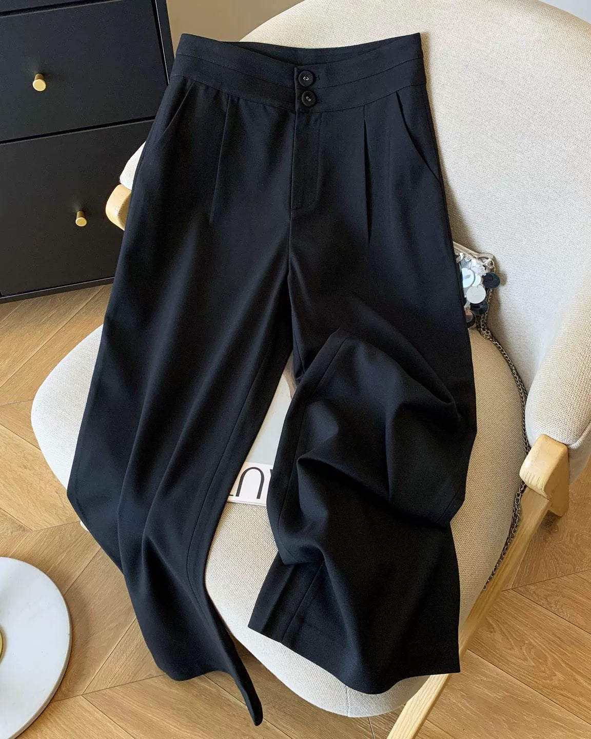 Tailored Wide Pants 00411