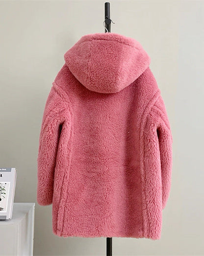 Cozy Teddy Shearling Coat 00518