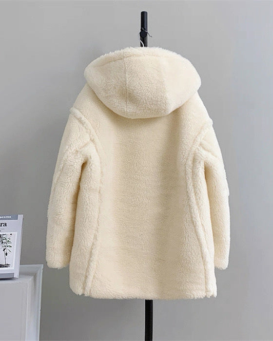 Cozy Teddy Shearling Coat 00518