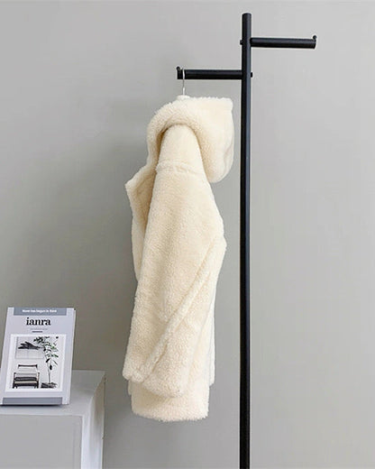 Cozy Teddy Shearling Coat 00518