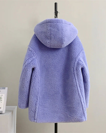 Cozy Teddy Shearling Coat 00518