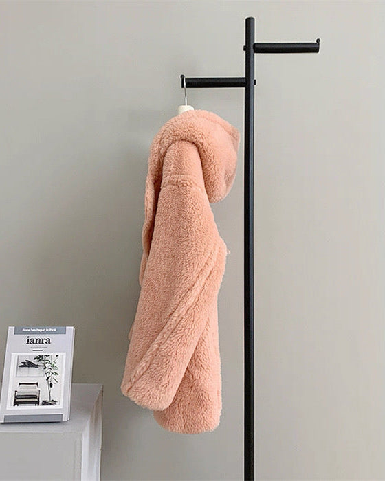 Cozy Teddy Shearling Coat 00518