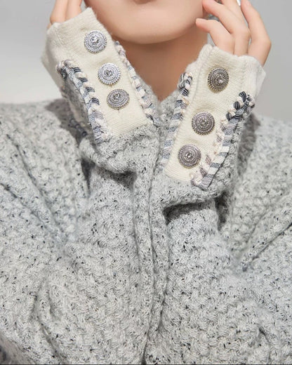 Heather Tweed Cardigan 00359