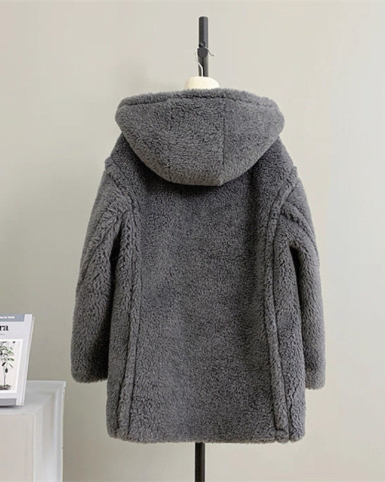 Cozy Teddy Shearling Coat 00518