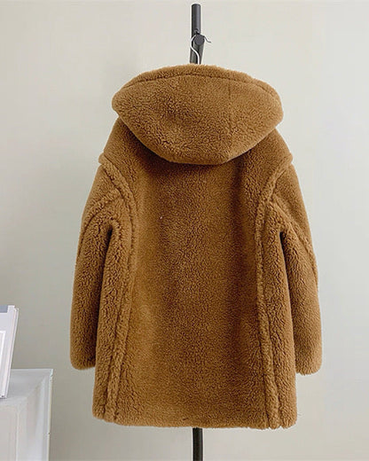 Cozy Teddy Shearling Coat 00518