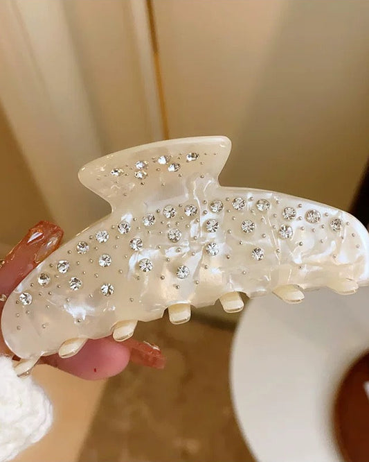 Crystal Shell Hair Clip 00434