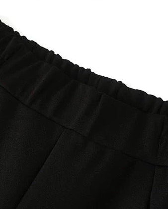 Refined High-Rise Tapered Trousers 00495