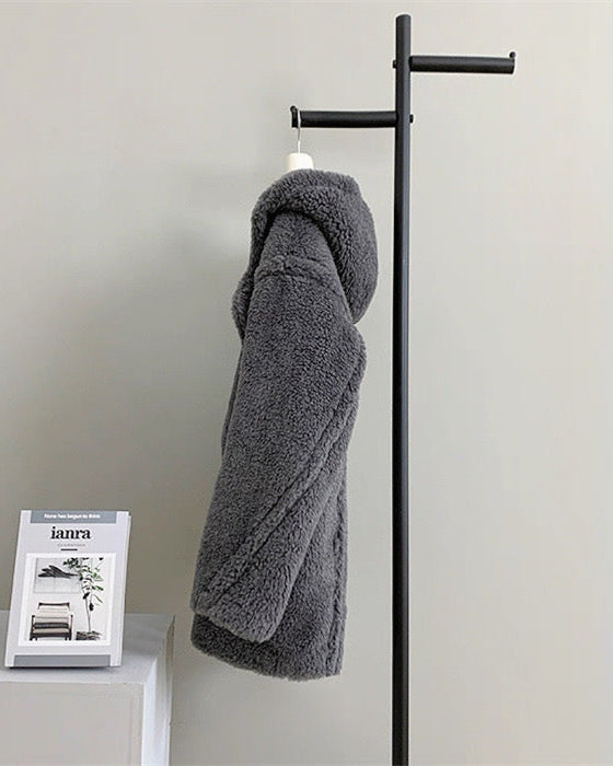 Cozy Teddy Shearling Coat 00518