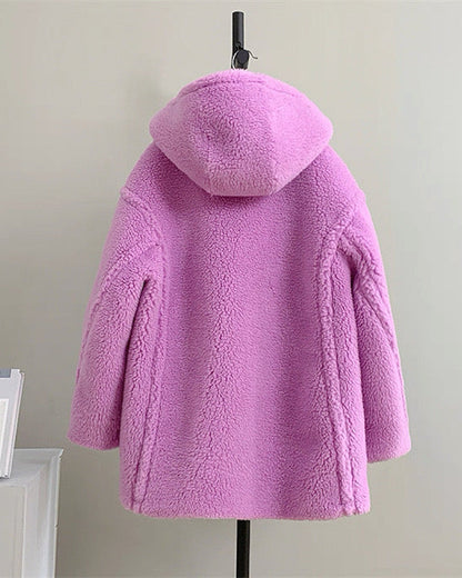 Cozy Teddy Shearling Coat 00518