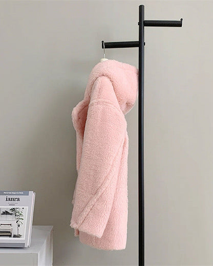 Cozy Teddy Shearling Coat 00518