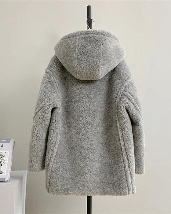 Cozy Teddy Shearling Coat 00518