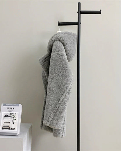 Cozy Teddy Shearling Coat 00518