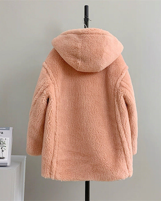 Cozy Teddy Shearling Coat 00518