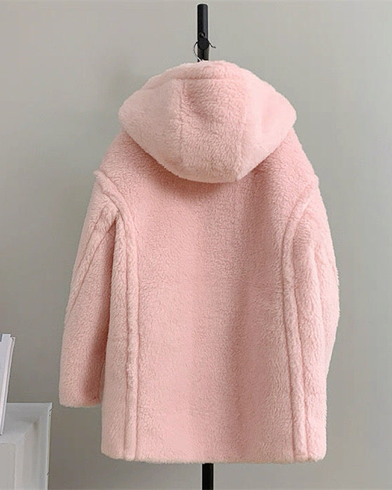 Cozy Teddy Shearling Coat 00518