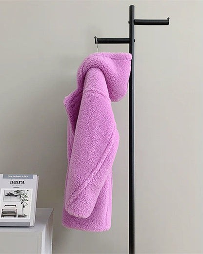 Cozy Teddy Shearling Coat 00518