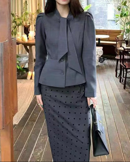 Cross Waist Tailored Jacket 00410