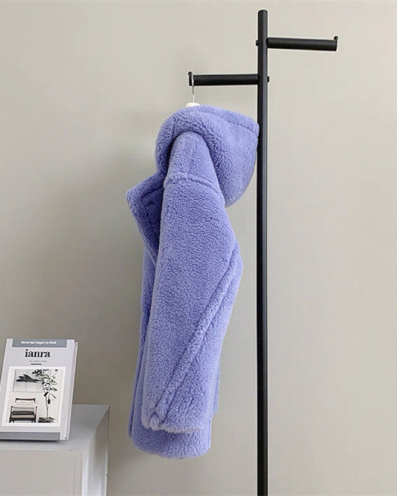 Cozy Teddy Shearling Coat 00518