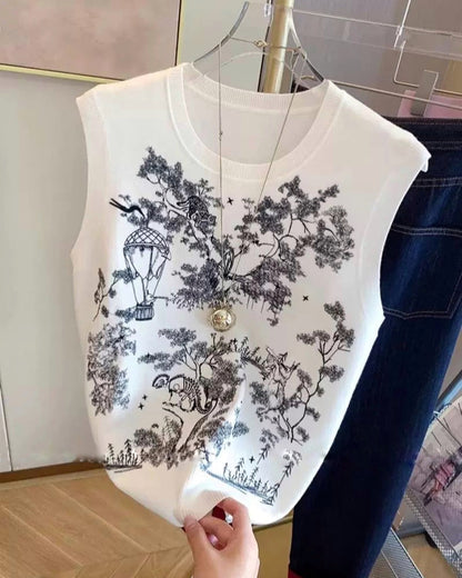 Prisian Sketch Vest 00247