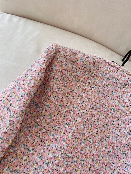Blush Bloom Tweed Jacket 00316