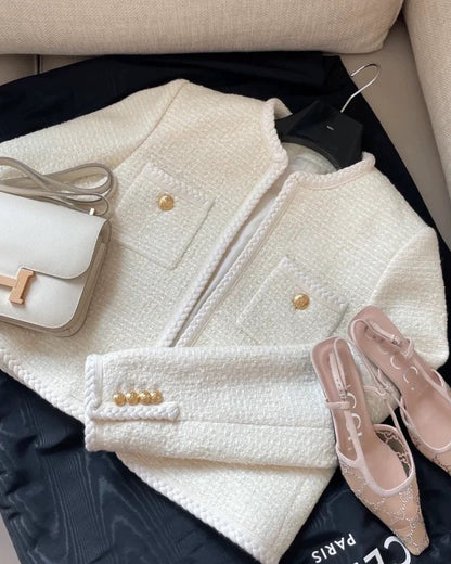 Luxe Tweed Blazer 00325