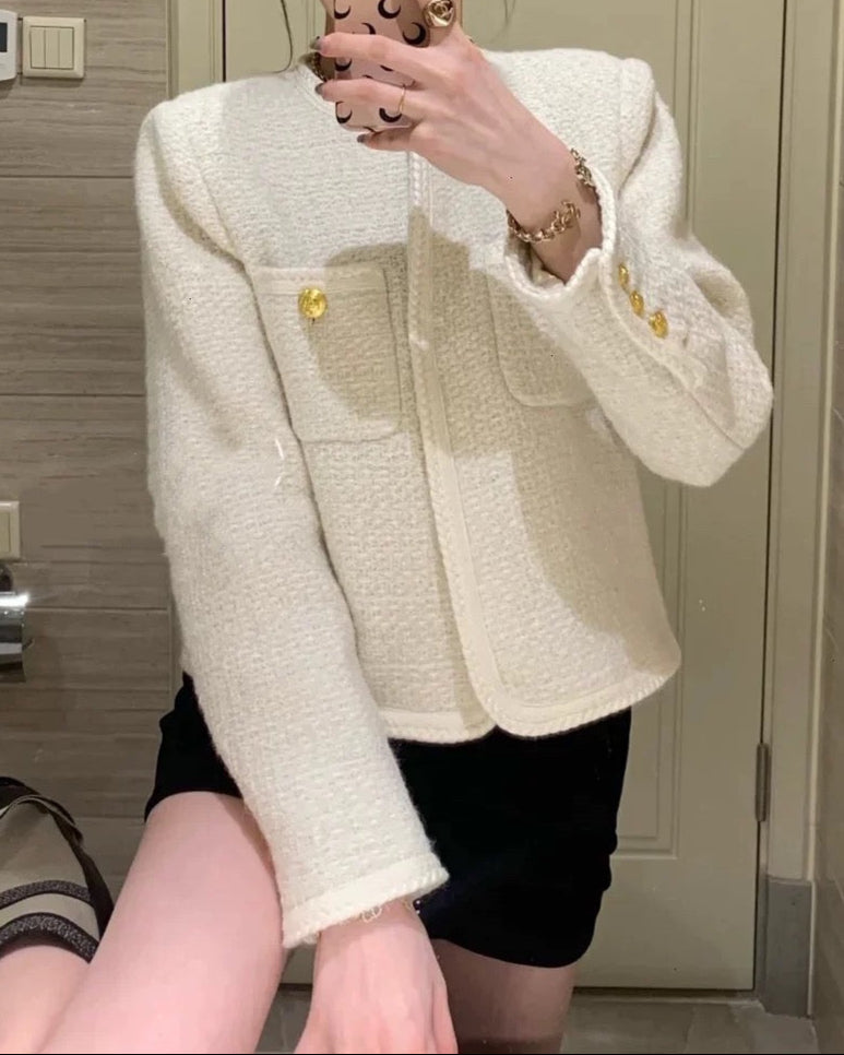 Luxe Tweed Blazer 00325