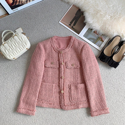 Blush Tweed Jacket 00337