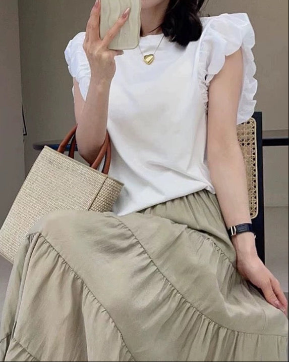 Power Shoulder T-shirt 00231