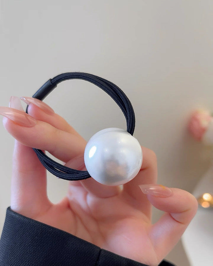 Luxe Single Pearl Hair Tie 00483