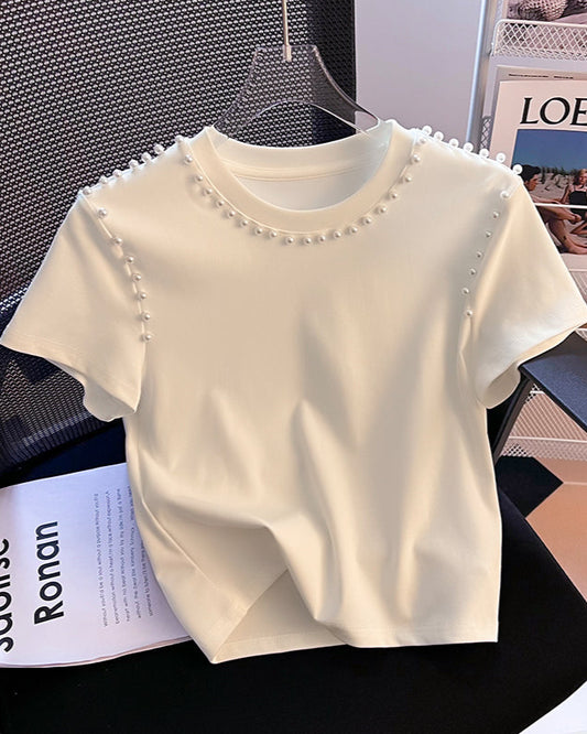 Mini Pearl Tee 00249