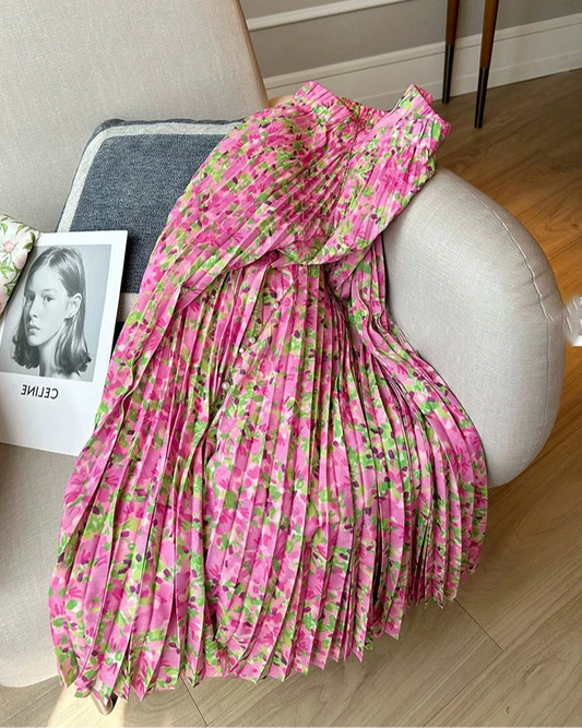 Pnk Pleated Skirt 00067