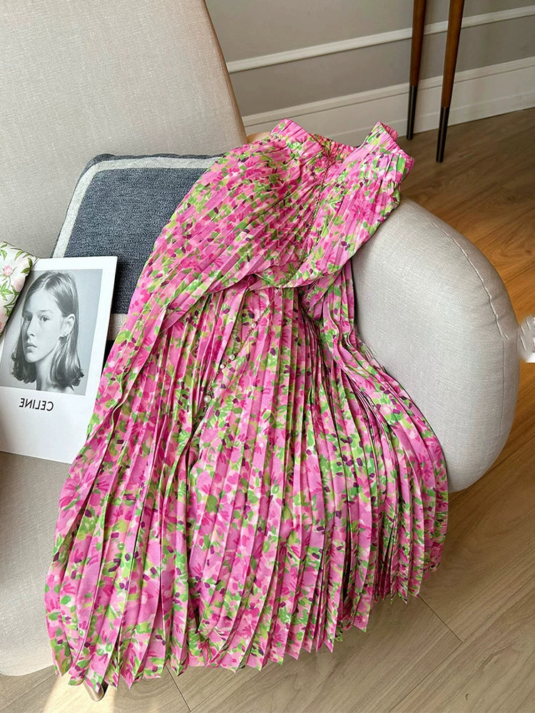 Pnk Pleated Skirt 00067