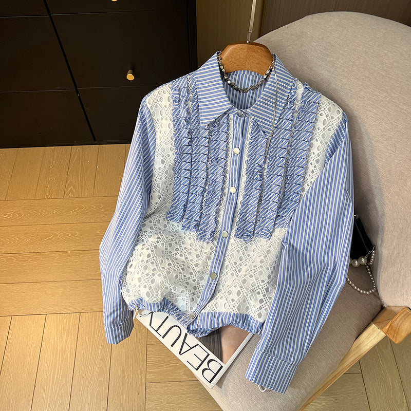 Lace Fusion Shirt 00243