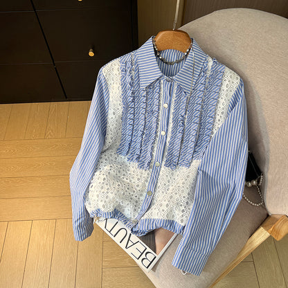 Lace Fusion Shirt 00243