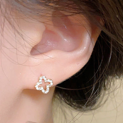Crystal Bloom Studs 00205