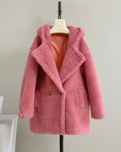 Cozy Teddy Shearling Coat 00518