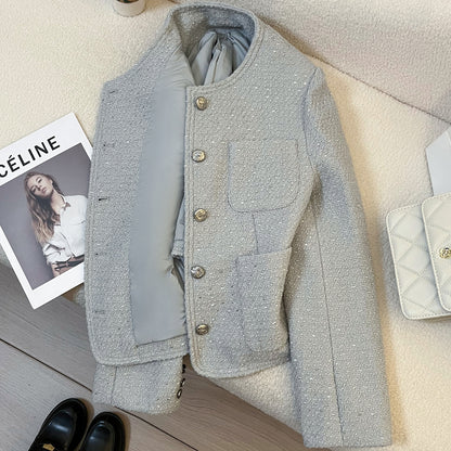 Silver Mist Tweed Jacket 00201