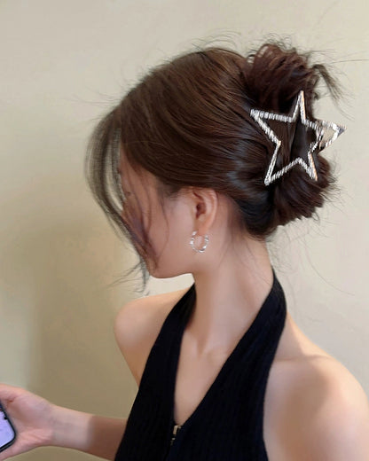Star Crystal Hair Clip 00467