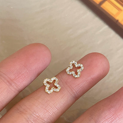 Crystal Bloom Studs 00205