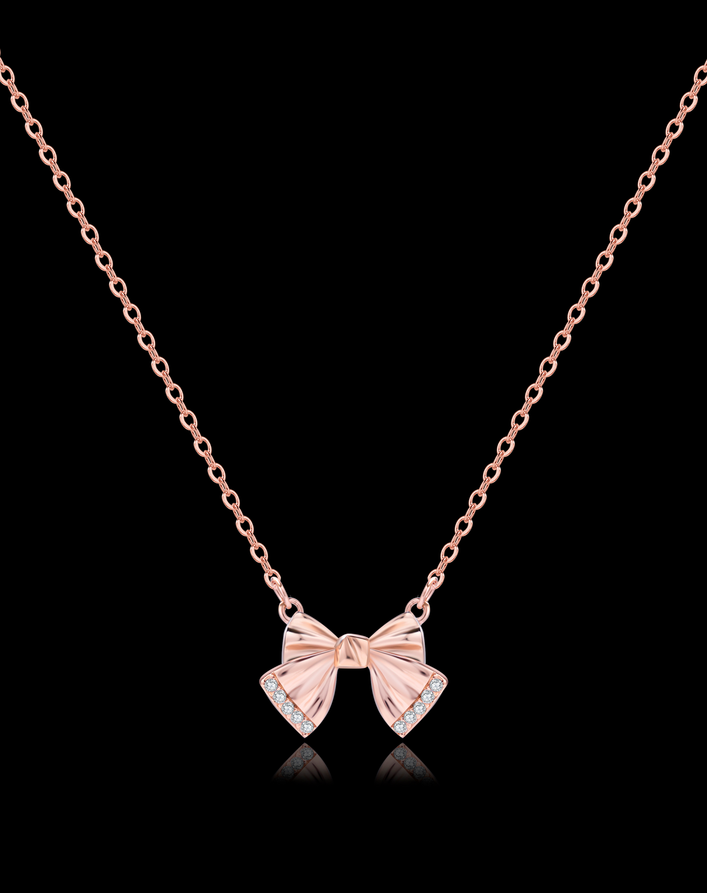 Grace Ribbon Necklace 00141